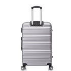 TOSCANO MAGNIFICA 30" Hardside Large Luggage - Titanium Silver-ABS Hardshell