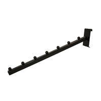 Can-Bramar Waterfall With Square Tubing For Gridwall, 16" x 3/4", Black, 25 Pack-Gridwall waterfall