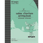 Louis Garneau Exercise Book, Interlined, 9-1/4" x 7-1/4", 32 Pages, Green, 48 Pack-Exercise book with interlined ruling, laminated covers and thick paper
