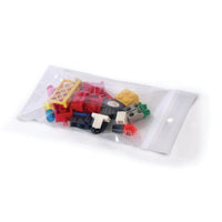 2-Mil Reclosable Polyethylene Bags with Hang Hole, 3" x 4", 1000 Pack-Dimension: 3"W x 4"L