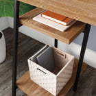 Sauder 43"W North Avenue Desk - Sindoori Mango-Sindoori Mango finish