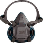 3M 6500 Series Half Facepiece Respirator, Silicone, Small - 3 Pack-Size - Small