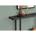 Monarch Specialties 2861 Accent Table - 48"L/Black Reclaimed Wood-Look/Black-Assembly required: Illustrated instructions and all hardware are provided for convenience (additional tools may be needed)