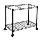 Oceanstar - Chariot à roulettes en métal à 1 niveau pour chemises suspendues, 1MRC1491, noir-Construction robuste en métal qui résiste à un usage fréquent