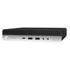 HP Refurbished ProDesk 600 G3 Mini Desktop Computer - Intel Core i5-7500T - 512GB SSD - 16GB RAM - Windows 10 Pro-512GB Solid State Hard Drive Storage