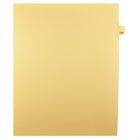 Mark Maker Legal Tabs - Letter Size - Buff - 1/25th cut - 25 tabs per package - 5 packages Pack - Number 105-Buff Single Tabs