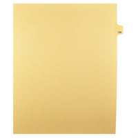 Mark Maker Legal Tabs - Letter Size - Buff - 1/25th cut - 25 tabs per package - 5 packages Pack - Number 105-Buff Single Tabs