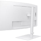 Samsung 34" ViewFinity S65TC 5ms 100Hz Curved Monitor - Warm White-Work, learn and play without the need for additional peripherals.