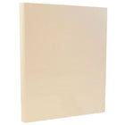 JAM Paper Vellum Bristol Index Cardstock, 8.5 x 11, 110lb Ivory, 2 packs of 50 (169851g)-Size: 8-1/2" x 11"