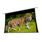 Elunevision 112" 16:9 Reference 4K In-Ceiling Acoustic Motorized Screen-Electric projection screen