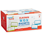 Hand2Mind Elkonin Box Magnetic Dry-Erase Board Set - Multicolor-Includes 8 double-sided, dry-erase boards