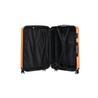 TOSCANO EMINENTE 20" Hardside Carry On Luggage - Burnt Orange-5 Year Limited Global Warranty