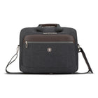 Swiss Gear 17.3" RFID Laptop Bag - Grey-Grey, made of polyester