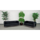 Flash Furniture HERCULES Imagination Series Black LeatherSoft Sofa & Loveseat Set-Add on pieces as your business grows