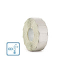 METO Pricing Label 9517183 (22x16mm - 6000 Labels - Multipurpose Adhesive - for METO 1522 Price Guns) 6 Rolls - White-Adhesive - A5 permanent multi-purpose and for applications in cold rooms and freezing, Resistant to temperatures from -40°C to +60°C