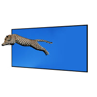 Elunevision 150" 2.35 Reference Audio Weave Fixed-Frame Screen-Electric projection screen