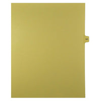 Mark Maker Legal Exhibit Index Tab Buff Single Tabs, 1/15th Cut, Letter Size, No Holes, Number 141, 25 Pack-Buff Single Tabs, 1/15th Cut