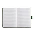 General Supply Goods + Co PU Hardcover Notebook - Lined - 256 Sheets - Green-8" L x 5.65" W Portrait