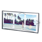 Umbra Prisma Multi Photo Display, Black (313019-040)-Holds three 5" x 7" photos horizontally or two 5" x 7" photos vertically