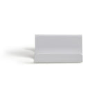 TRU RED 2 Compartment Business Card Holder - White-Display and hold your business cards in a professional manner