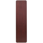 Flash Furniture 6-Foot High Pressure Mahogany Laminate Folding Training Table-Training Style Table