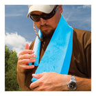 TechNiche Kewltowel Evaporative Cooling Towel, Blue, 2 Pack-Cools to 14 degrees Celsius (58 degrees Fahrenheit)