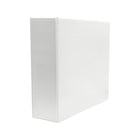 Staples 4" 3-Ring D-Ring View Binder - White-View binder