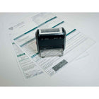 Deluxe Self Inking Privacy Stamp, 2 x 3/4", Black Ink (W102182-1)-Black Ink Only
