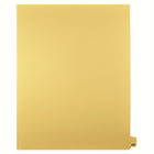 Markmaker - Intercalaires imprimes Legal, Chamois, 1/25th coupe, format lettre, sans trous, 25 tabs/PQT, 5 PQT/Boite, Numero 100-Intercalaires imprimes Legal