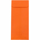 JAM Paper #11 Policy Business Coloured Envelopes - 4.5" x 10.375" - Orange Recycled - 50 Pack-Colour: Orange Envelopes