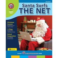 eBook: Santa Surfs the Net (PDF version - 1-User Download) - ISBN 978-1-55319-107-0 - Grade Pre-K - 8-You will receive two emails: one confirming your entire order, and one with a "Download Software" buttonYou can download immediately or return to your email to download later