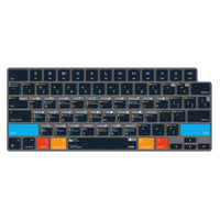 JCPal VerSkin Adobe Illustrator Shortcuts Keyboard Protector for MacBook Pro 14"/16" (2021/2023), MacBook Air 13"/15"(2022/2023/2024)-Form fitting and ultra thin (0.3mm) skin protects keyboard from liquids, dust and debris