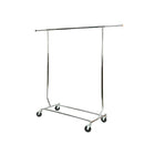 Can-Bramar 48" Collapsible Garment Rack, Chrome-Collapsible