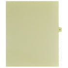 Mark Maker – Onglets séparateurs juridiques beiges, 1/15 onglets, format lettre, sans trous, numéro 67, 25/paquet-Onglets séparateurs beiges, 1/15 onglets