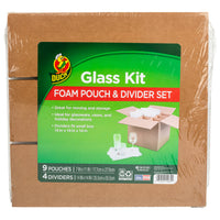 Duck Glass Kit Moving Accessories, Fits 14"x14"x14" Box-Convenient storage for glasses