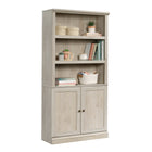 Sauder Miscellaneous Storage Bookcase With Doors - 5 shelves - 69.76" H - Chalked Chestnut (426310)-5 shelves - 3 are adjustable
