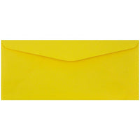 JAM Paper #9 Envelopes - 3 7/8 x 8 7/8 - Yellow Recycled - 500 Pack (1532902C)-Colour: Yellow