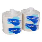 Dixie 9" Uncoated Paper Plates - White - 1000 Pack-1000 Pack