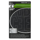 C-THRU 4" Franklin Vinyl Capital Letters, Black, 4 Pack-Simple to use: Create your own sign quickly and easily