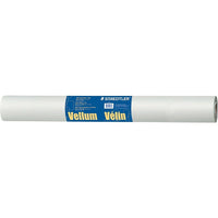 Staedtler-Mars Vellum Paper, 36" x 5 yds-High-quality, high-transparency paper for use with drawing leads, ink, pencils, and felt markers