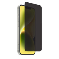 TUFF8 Privacy Tempered Glass with Installing Tray For iPhone 15 Plus-Hardness Rating: 9H Hardness
