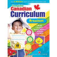 Popular Book Company Complete Canadian Curriculum Preschool-Education/Workbook