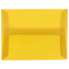 JAM Paper A2 Invitation Envelopes, 4.38 x 5.75, Gold Translucent Vellum, 100 Pack (PACV617g)-Gold