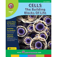 eBook: Cells: The Building Blocks of Life - (PDF version - 1-User Download) - ISBN 978-1-55319-190-2 - Grade 7 - 8-You will receive two emails: one confirming your entire order, and one with a "Download Software" buttonYou can download immediately or return to your email to download later