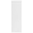 JAM Paper Enveloppe en cellophane avec fermeture auto-adhésive, 4 7/16 x 12 1/4 po, transparent, 1000/paq.-Transparent