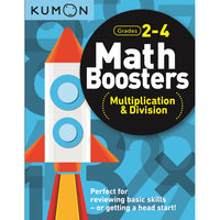 Kumon Educational Workbook Math Boosters - Multiplication & Division-Children's Educational