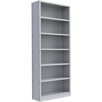 Metalware RK339 Boltless Shelving Unit, 7-Shelves, 36" x 12" x 88", Light Grey-Adjustable shelving system that provides high strength, yet economical storage capacity for your needs