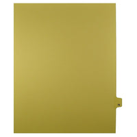 Mark Maker Legal Exhibit Index Tab Buff Single Tabs, 1/25th Cut, Letter Size, No Holes, Number 70, 25 Pack-Buff Single Tabs, 1/25th Cut