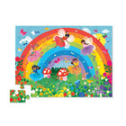 Crocodile Creek Over The Rainbow Puzzle - 36 Pieces-Puzzle pieces are made of strong, high-quality board that will not tear or break. Printed with soy-based inks.