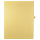 Mark Maker Legal Tabs - Letter Size - Buff - 1/25th cut - 25 tabs per package - 5 packages Pack - Number 186-Buff Single Tabs
